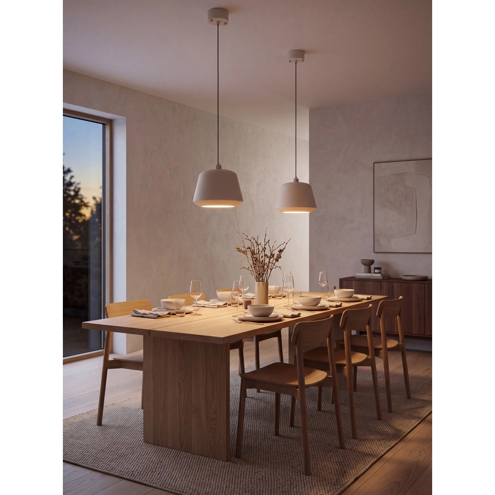 Hanglamp Mirea zand bruin Trio 4017807712889
