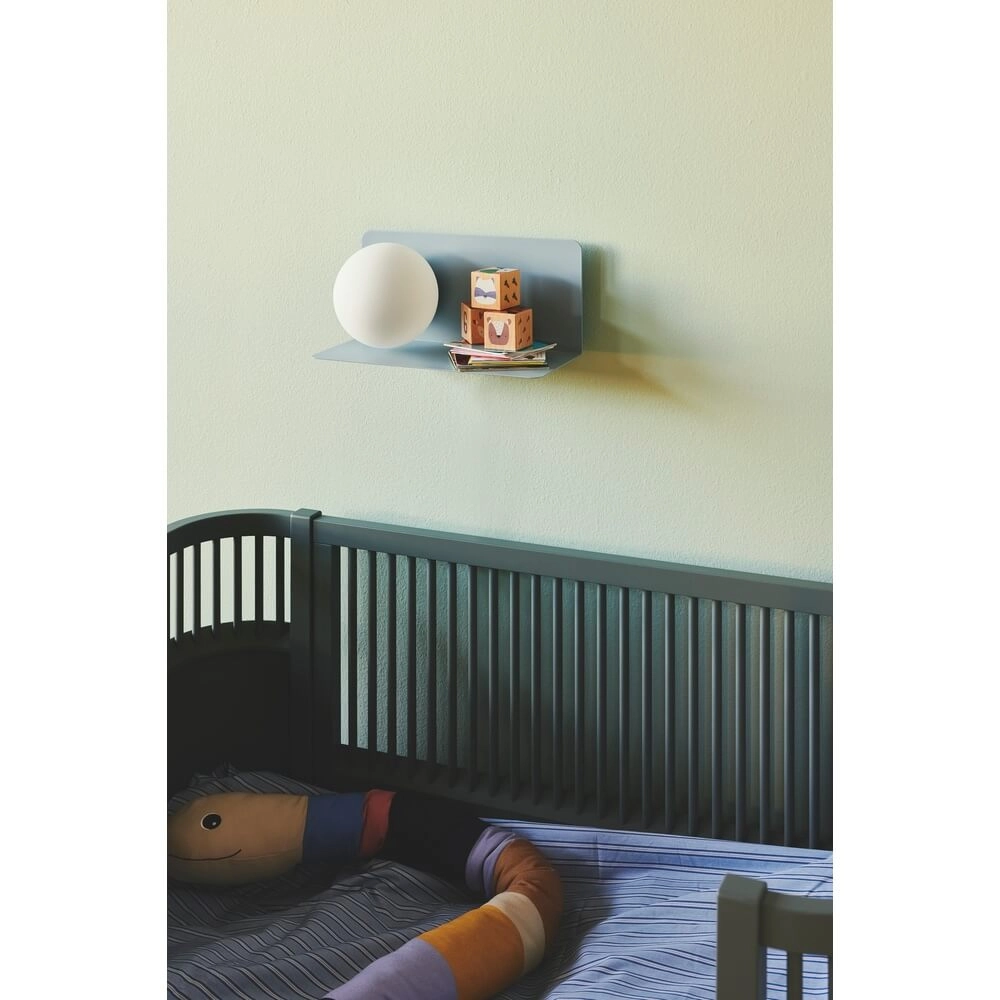 Muurlamp met bol Lilibeth blauw Nordlux 5704924016011