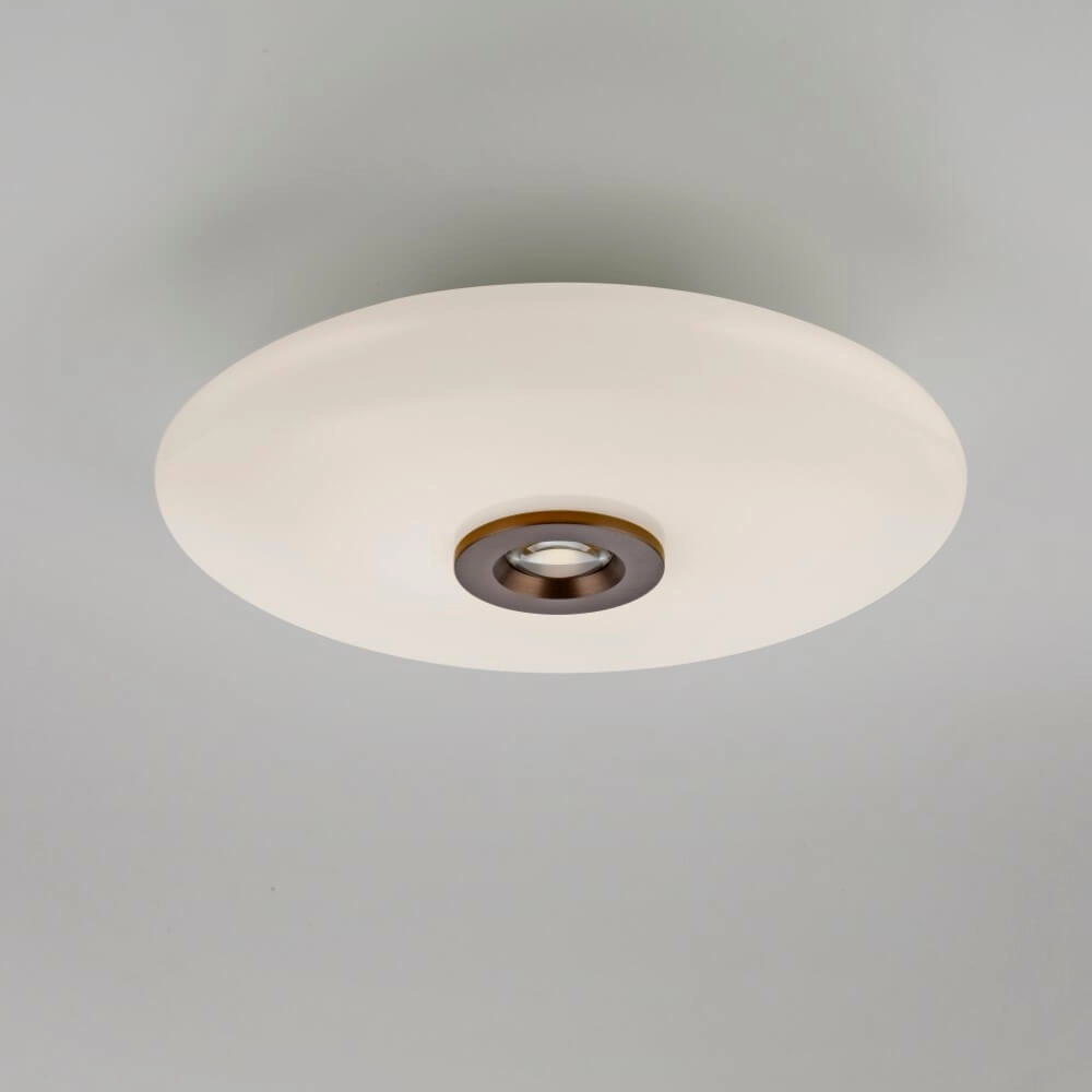 Design plafondlamp Pure Vitrum bruin Paul Neuhaus 4012248382653