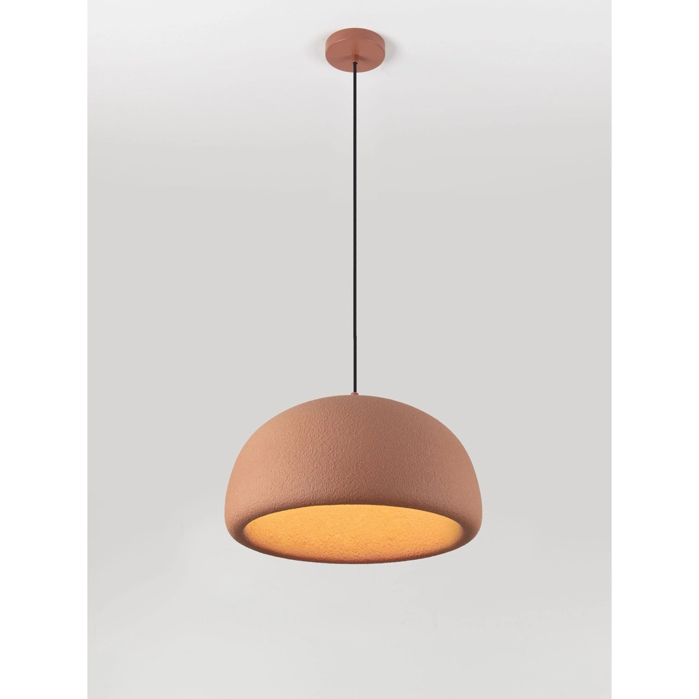 Moderne hanglamp Davo terracotta Ø 43cm Lyora 5212017495648