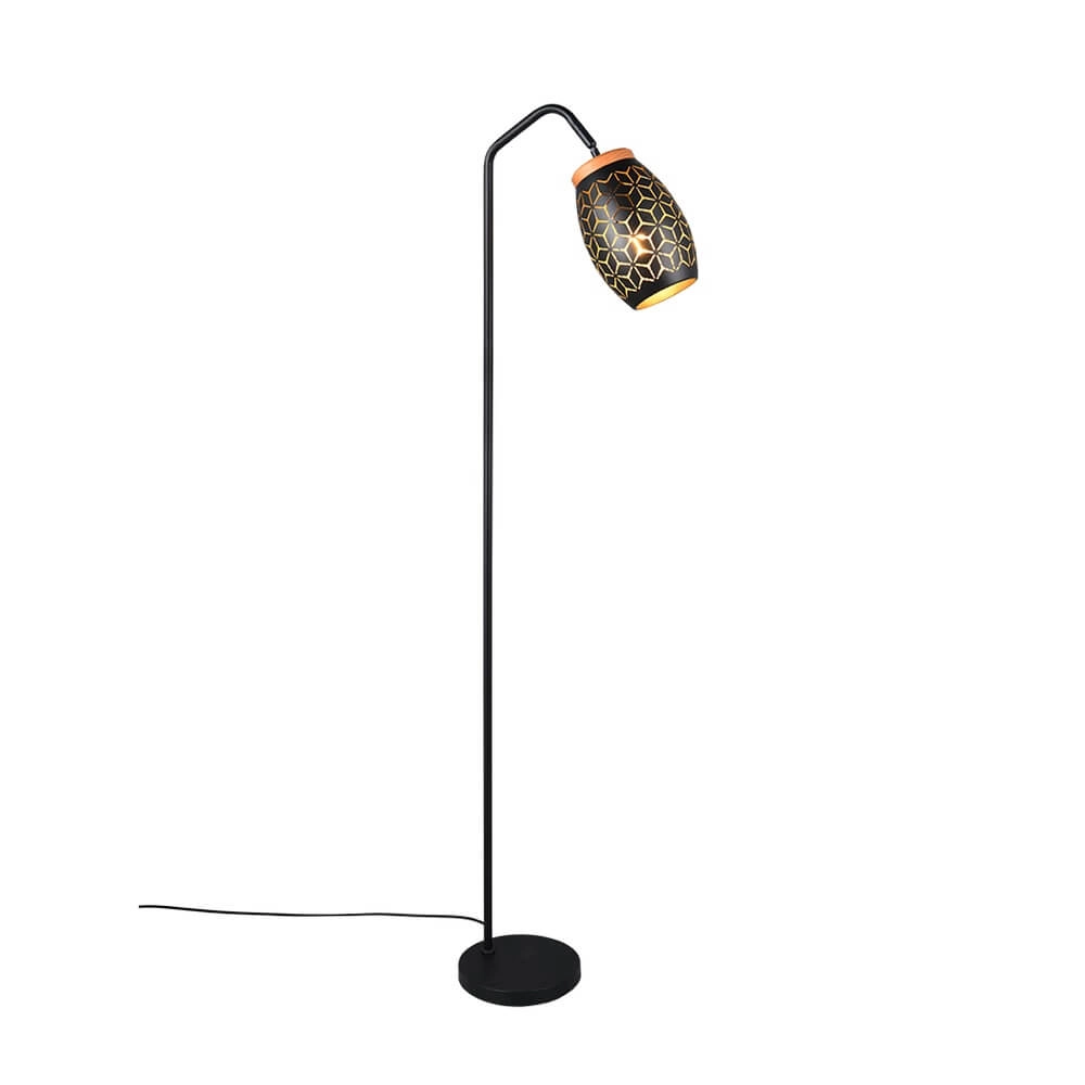 Vloerlamp Bidar zwart
