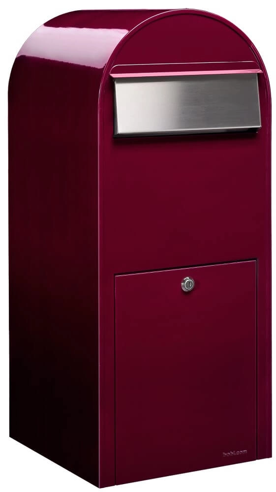Brievenbus Jumbo 3005 i Bordeauxrood