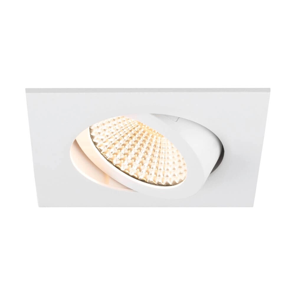 Vierkante led spot New Tria Uni wit - CCT - 600lm - 60g