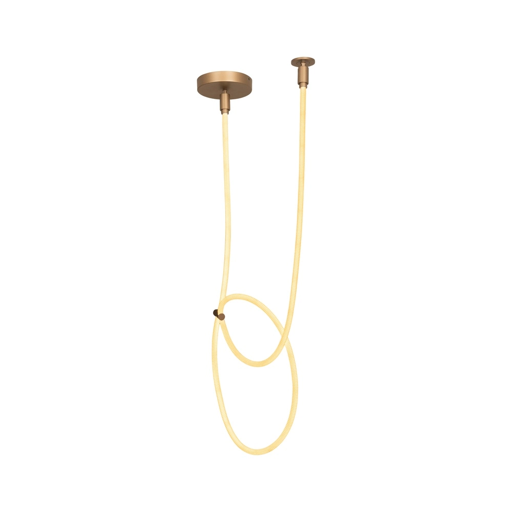 Unieke plafondlamp Janderin 300cm champagne