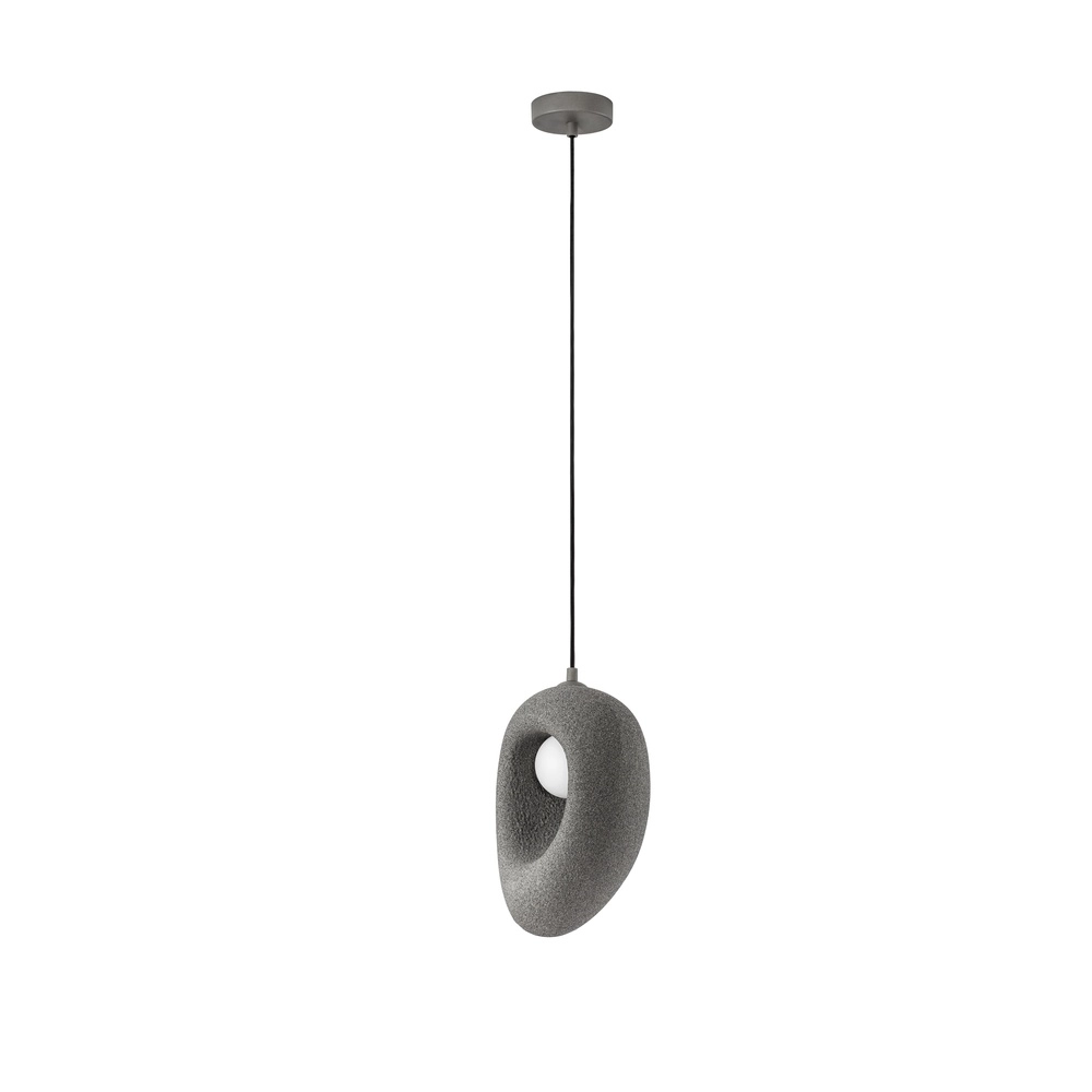 Natuurlijke hanglamp Tempus grijs 30cm Lyora 5212017476838