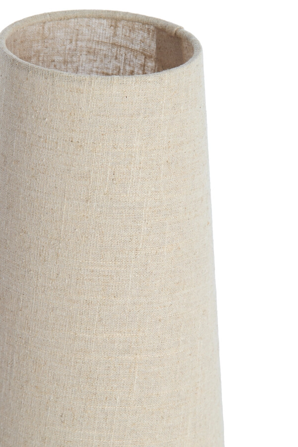 Crème tafellamp Howie met zwart Ø 19cm Light & Living 8717807759407