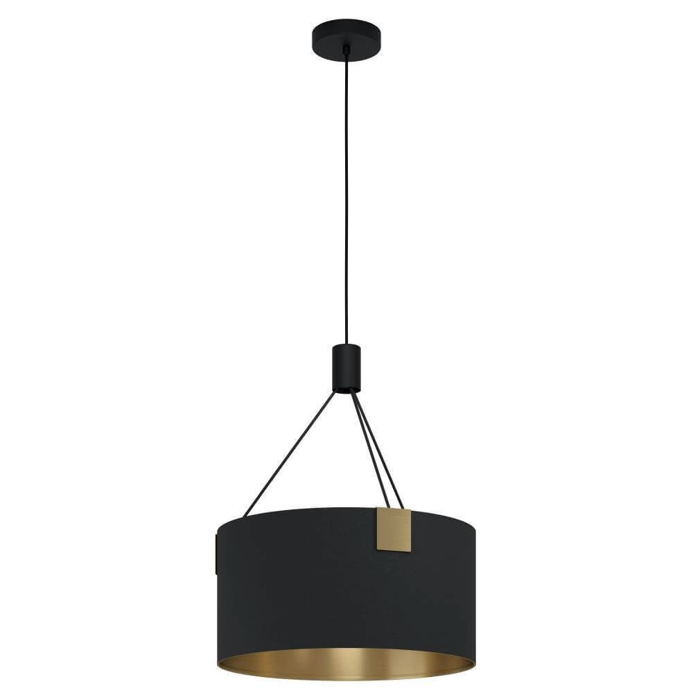 Hanglamp Tortola 1 Ø 45cm - zwart met goud Stars of Light 9002759399641