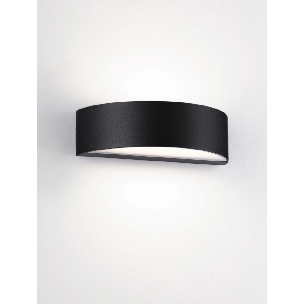 Ronde wandlamp Nectar antraciet Lyora 5212017449375