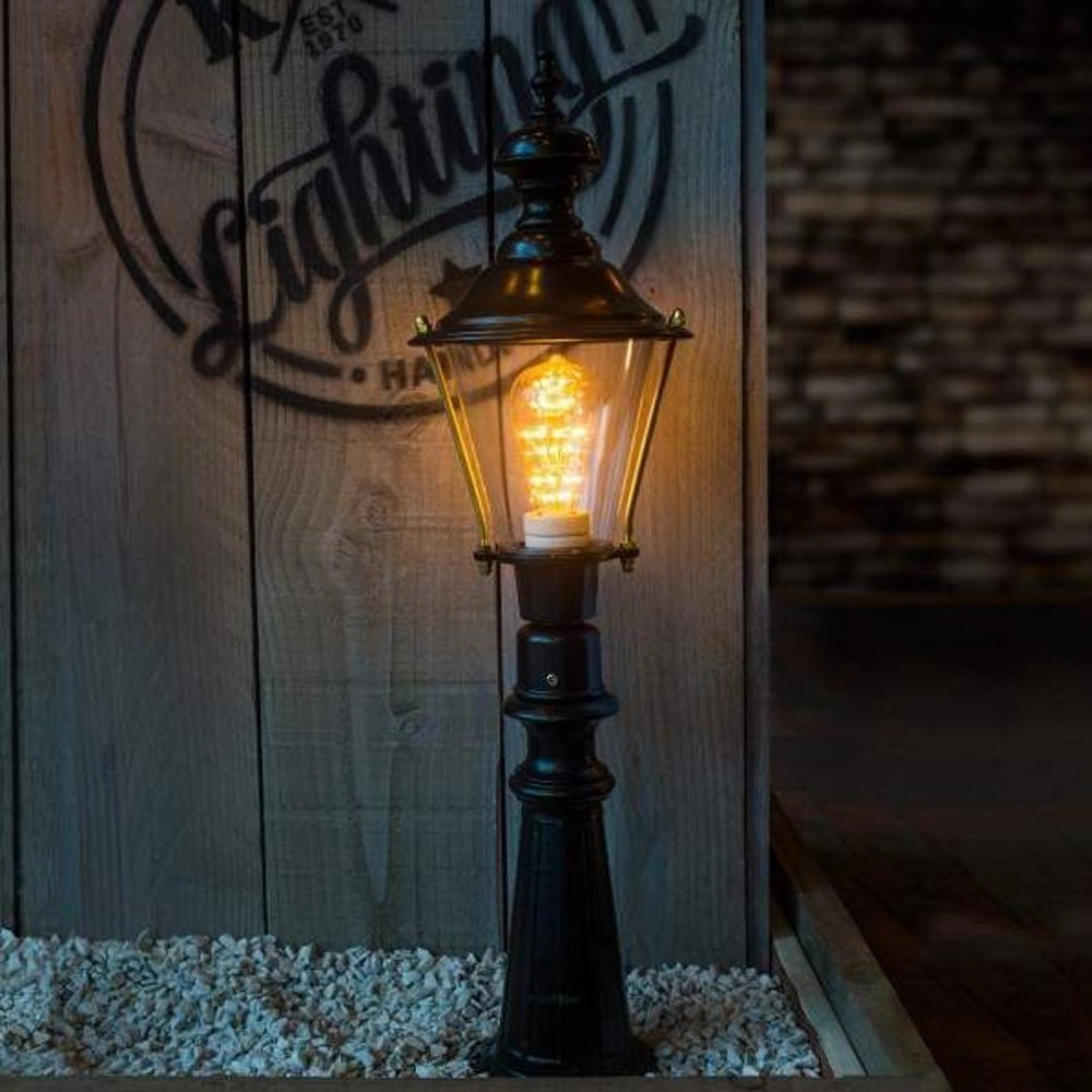 Nostalgische tuinlamp Pantar zwart KS verlichting 8714732506243
