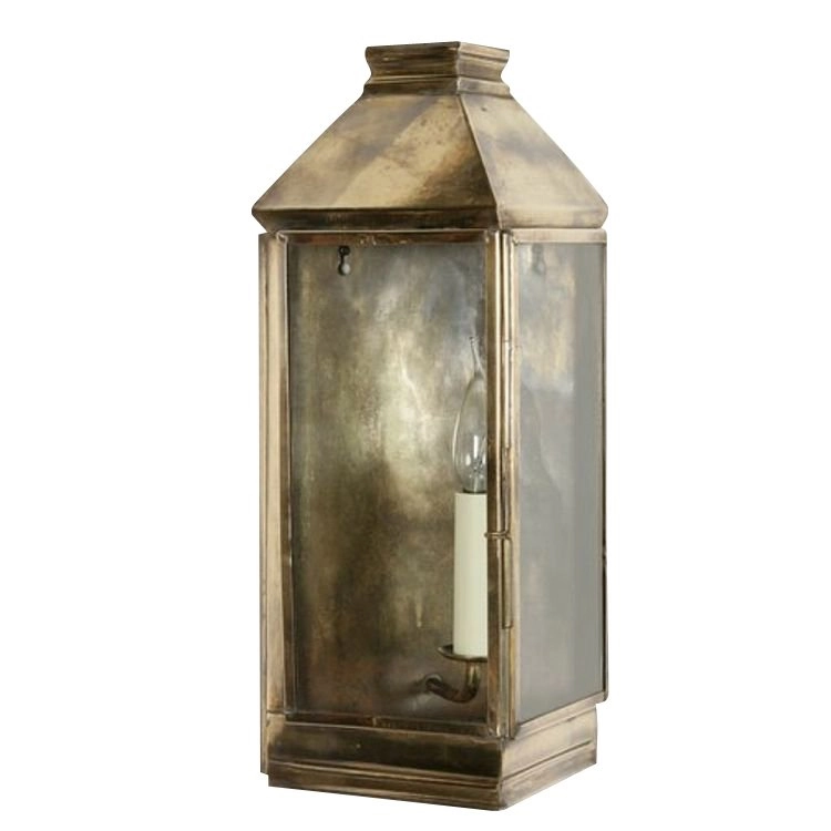Landelijke buitenlamp Greenwich handgemaakt - antiek koper (ANT)