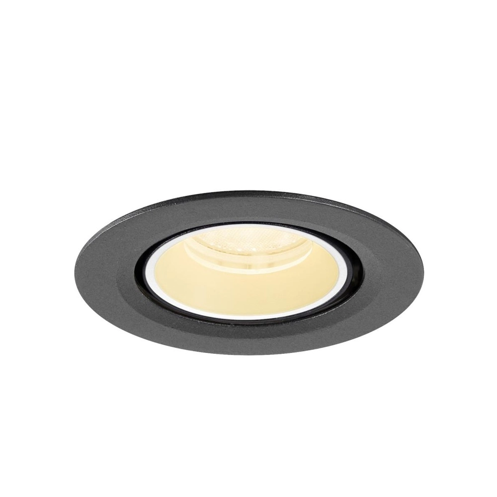 Inbouwspot Numinos Gimble XS zwart/wit 3000K - 40gr SLV 4024163307062