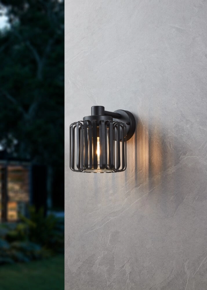 Buitenlamp Selinus zwart Eglo 9008606261680