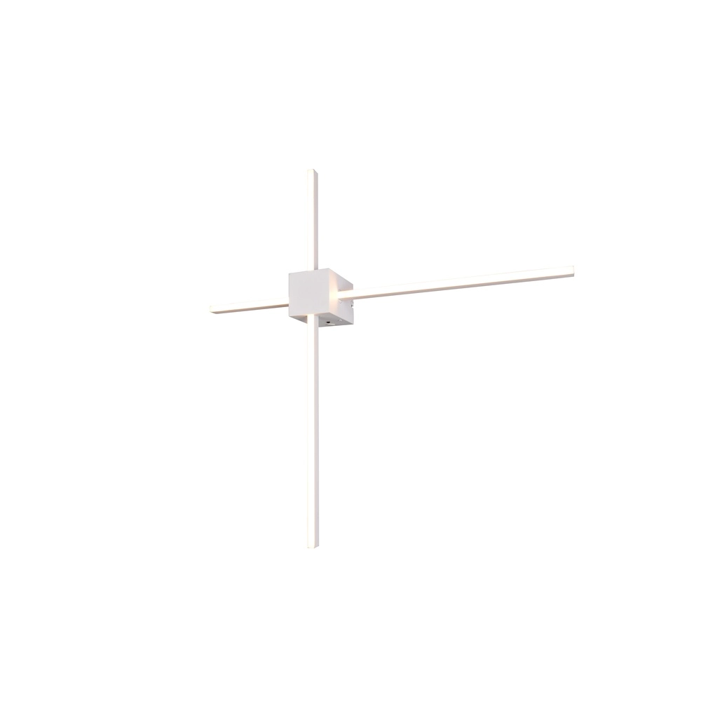 Moderne wandlamp Cassino wit 67,5cm Trio 4017807683240