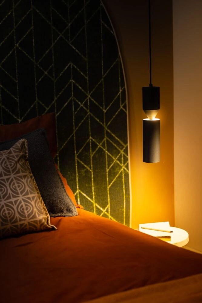 Zwarte hanglamp Pencil Ø 8cm ETH 8720195305118