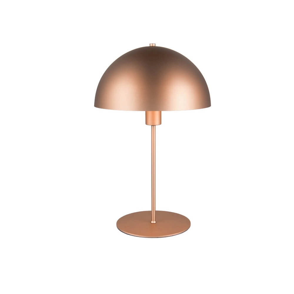 Design tafellampje Nola koffiebruin Ø 30cm Trio 4017807633948