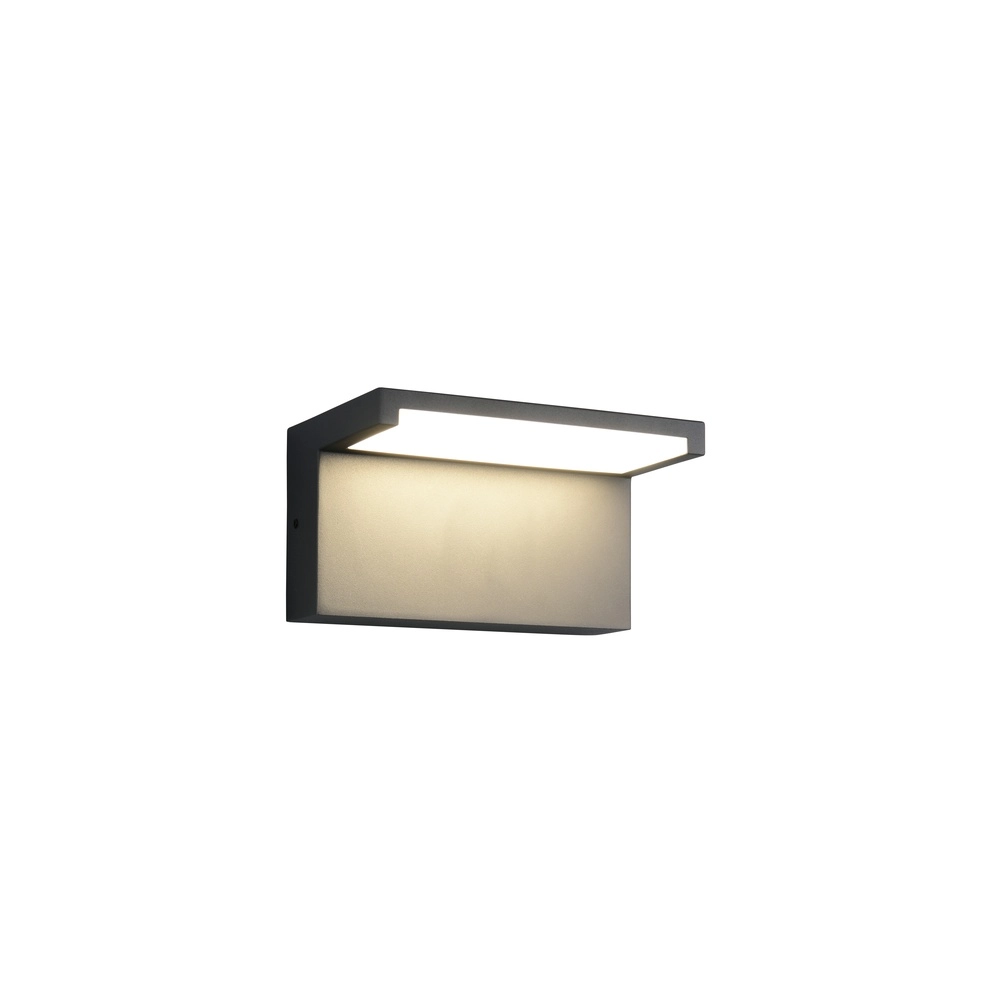 Moderne wandlamp Ravi antraciet Trio 4017807686876