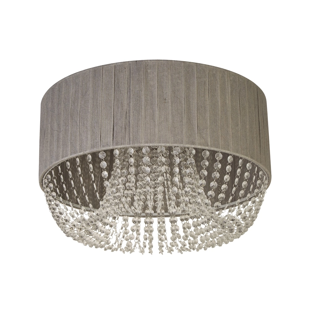 Plafondlamp Bellano chroom Ø 50cm Searchlight 5053423306858