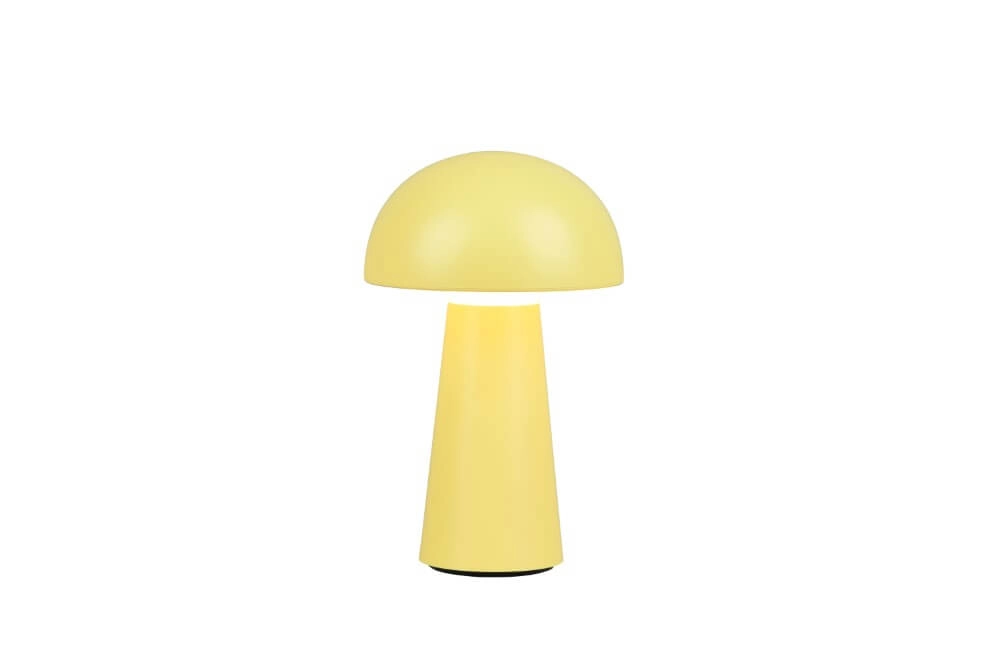 Oplaadbare buitenlamp Lennon geel