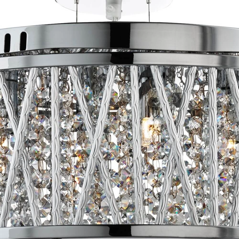 Designvolle hanglamp Elise Ø 40cm Searchlight 5053423039329