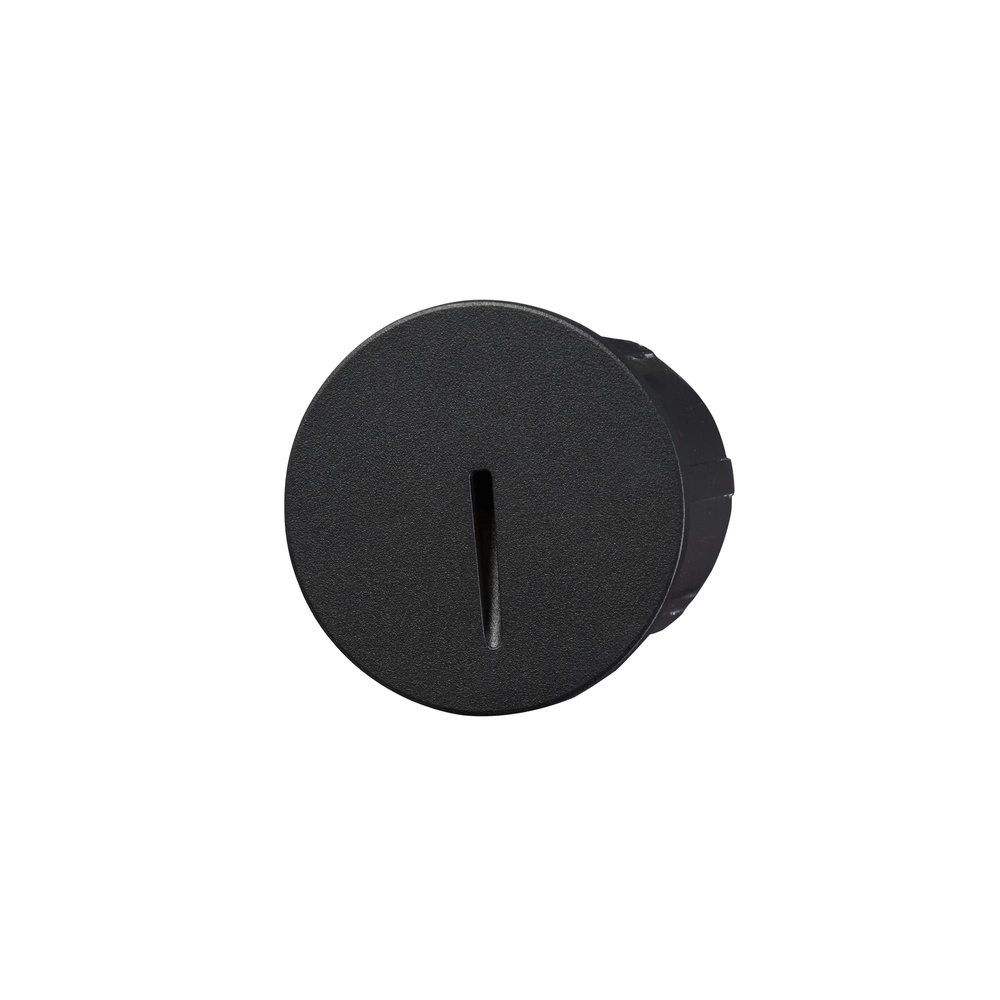 Inbouwlamp Aizen rond antraciet Lyora 5212017444370