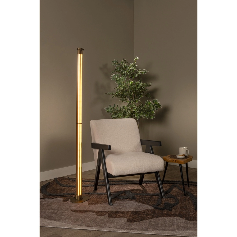 Unieke vloerlamp Janderin champagne Lucide Vibes 5411212242105