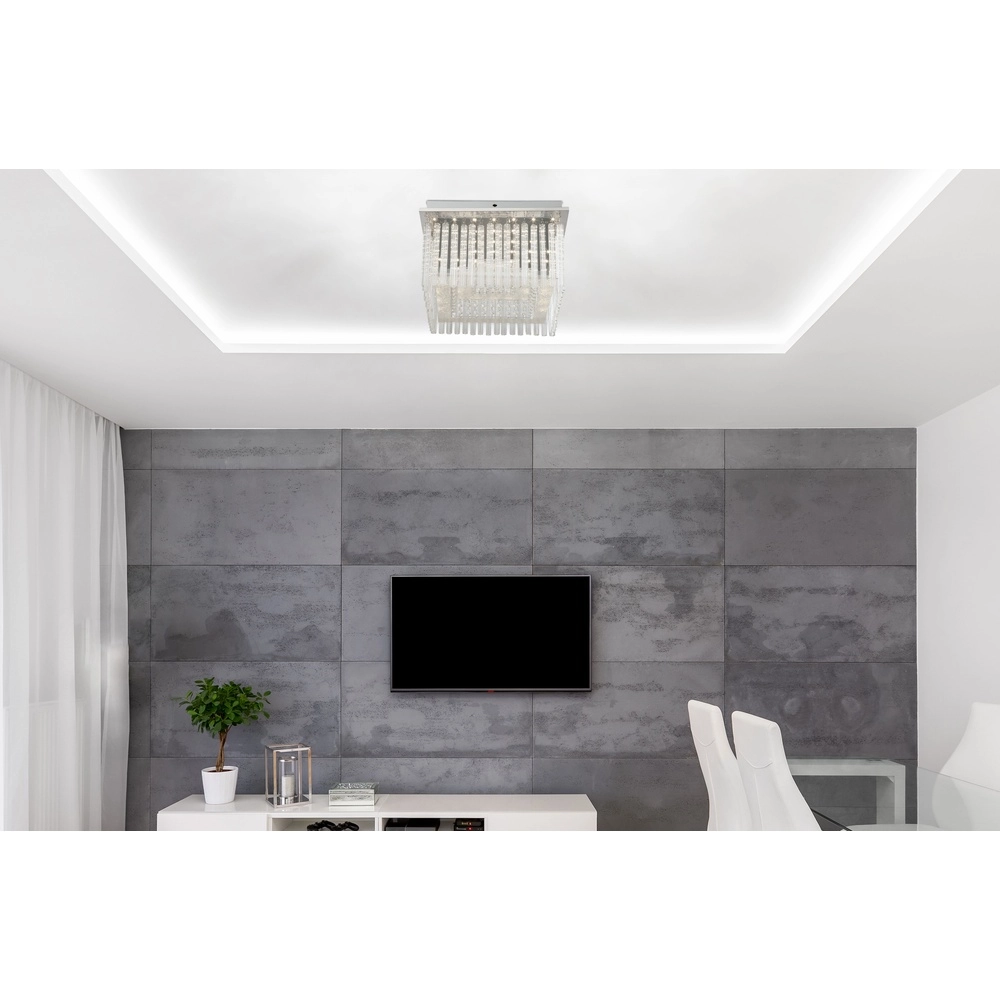 Plafondlamp Vince chroom Globo 9007371319480