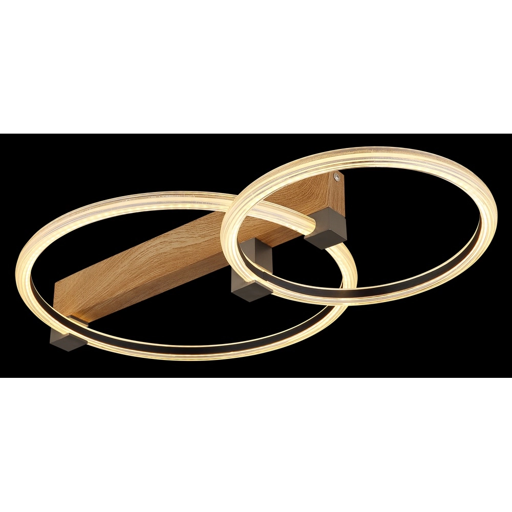 Plafondlamp Fletcher design hout Globo 9007371583294