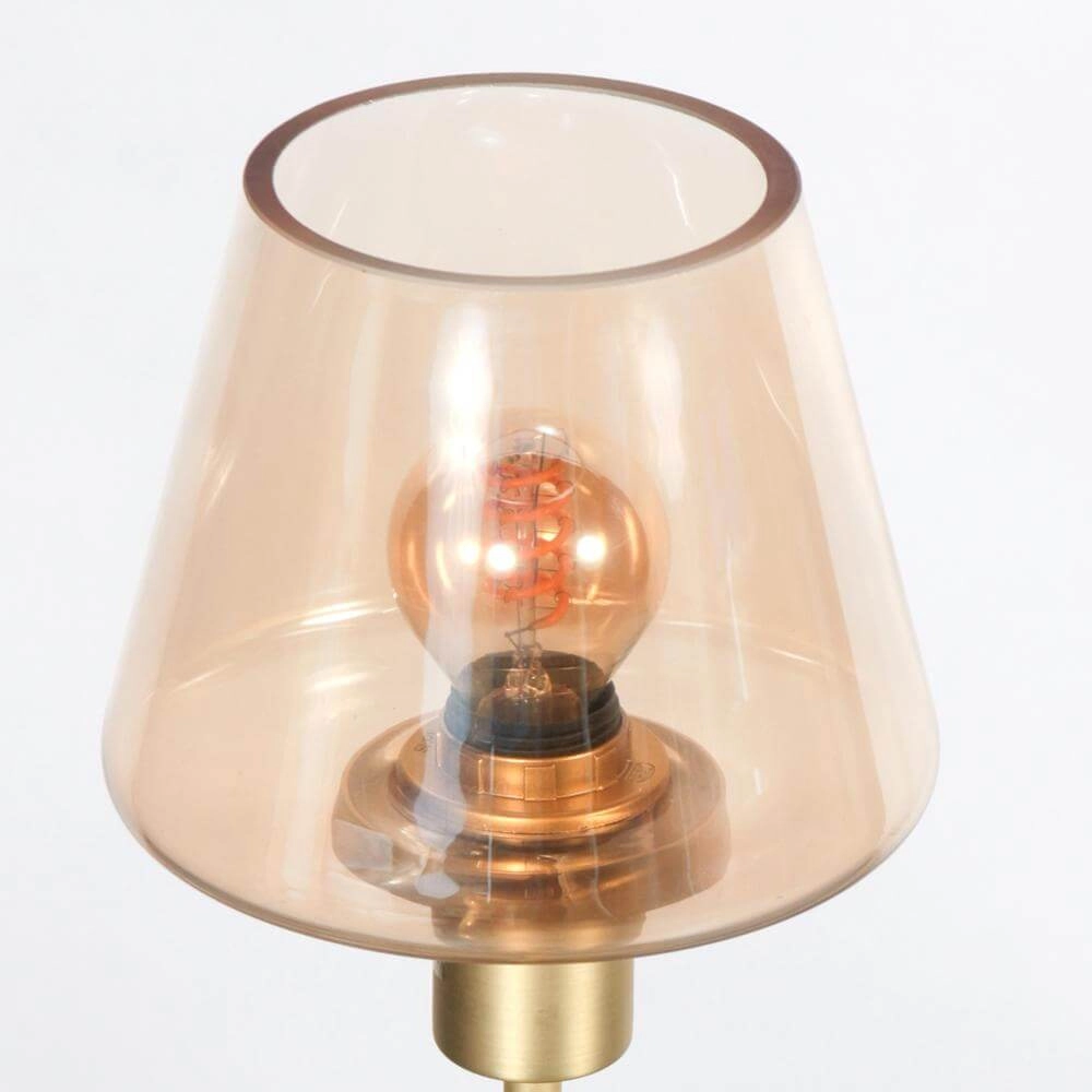 Strakke tafellamp Ancilla goud Steinhauer 8712746171044