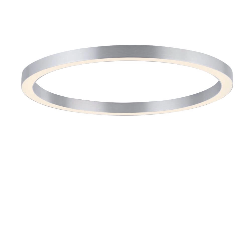 Ronde vloerlamp Pure Lines Round Ø 70cm aluminium