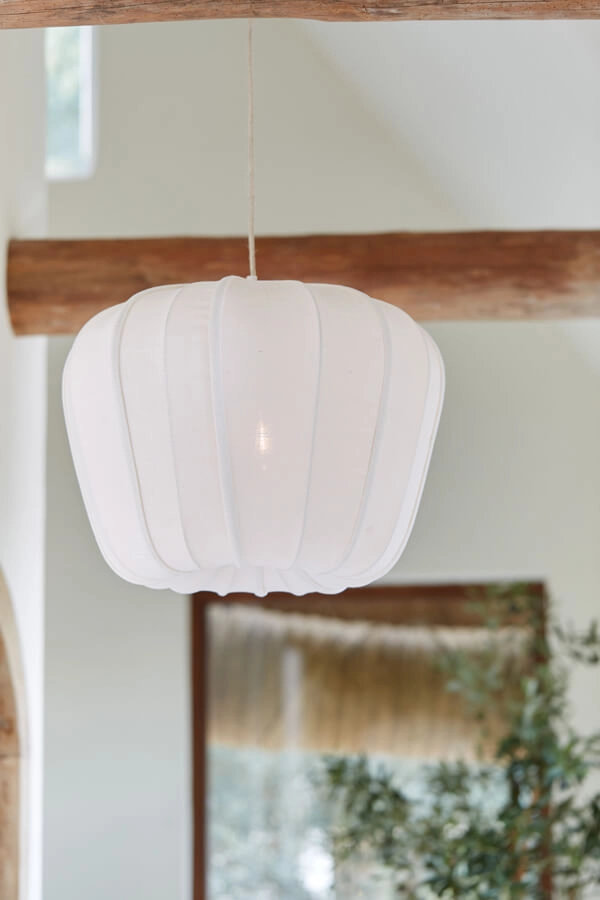 Witte hanglamp Zubedo Ø 60cm