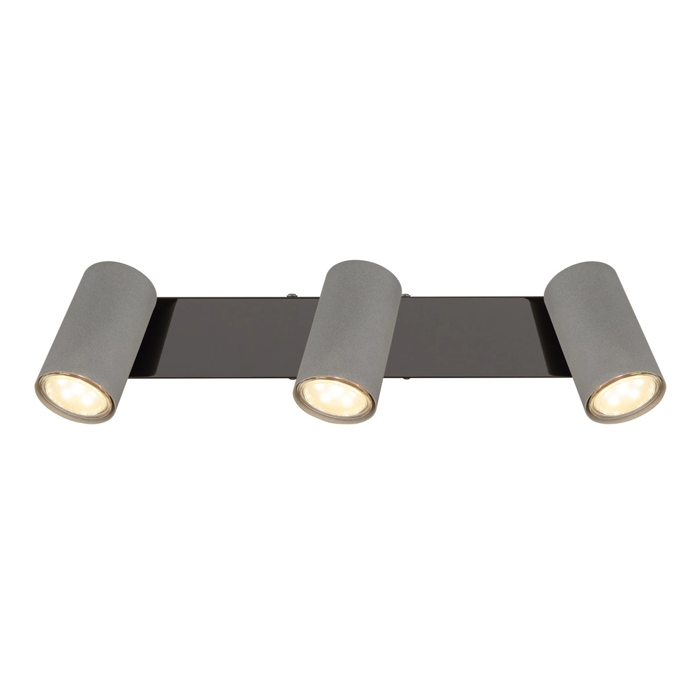 Plafondlamp 3-lichts Robby gunmetal Globo 9007371462551