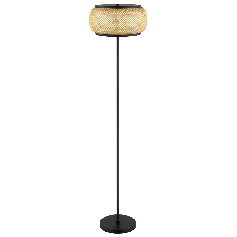 Vloerlamp Bambora met bamboe Ø 38cm Globo 9007371569861