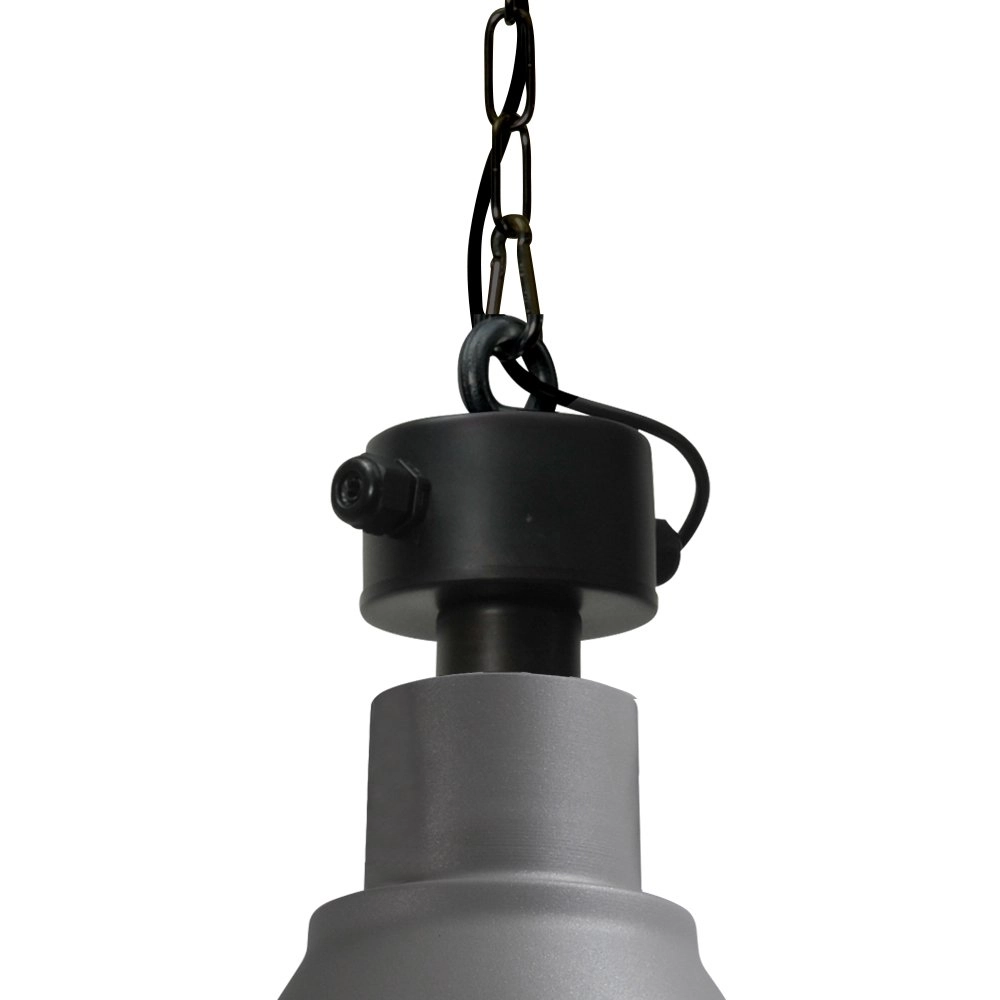 Eetkamerlamp Industria 2x27 Bud 2-lichts zwart met betongrijs Masterlight 8718121229300