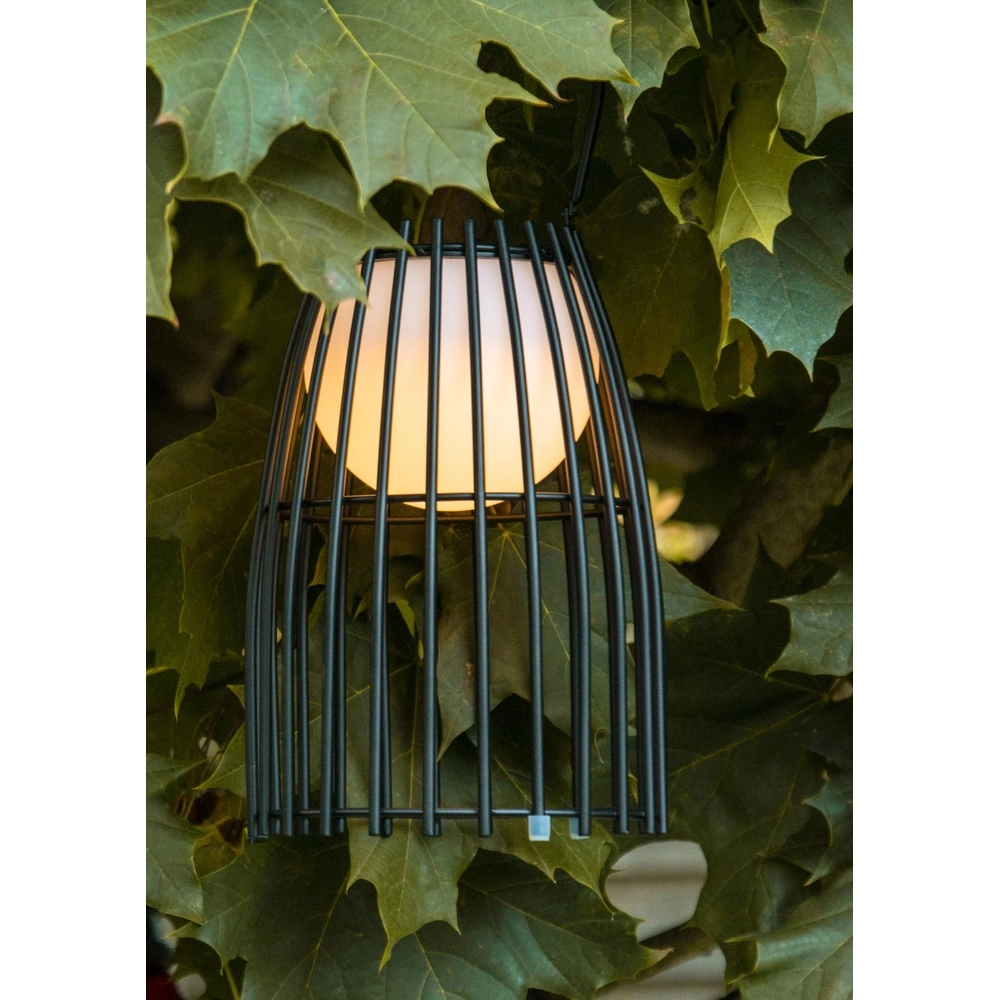 Oplaadbare tafellamp Fjara zwart Lucide 5411212061355