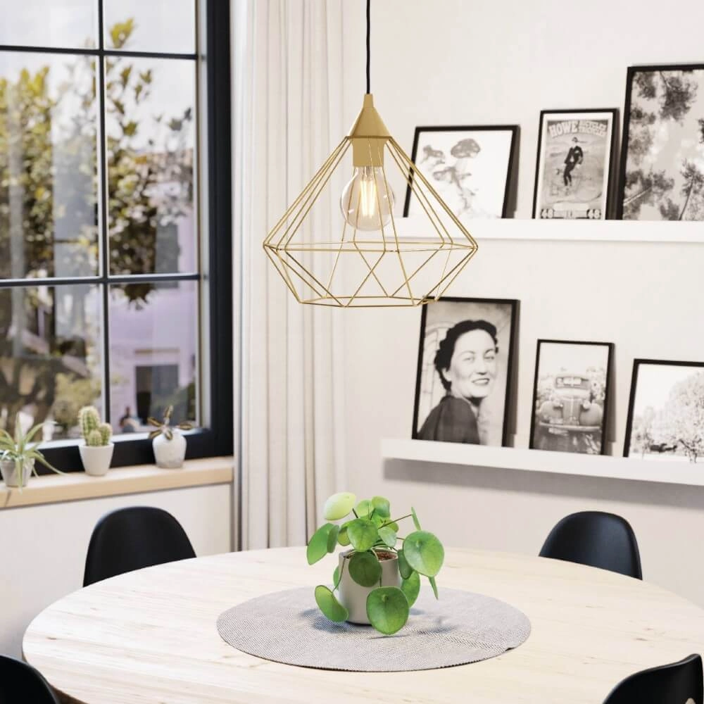 Gouden hanglamp Tarbes Ø 32,5cm Eglo 9002759436797