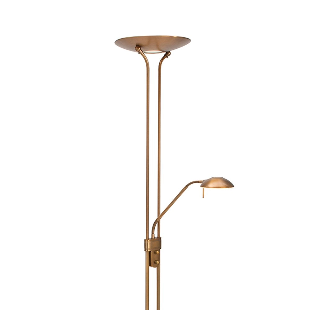 Led staanlamp mexlite Up 180cm - 3000K bronsbruin Steinhauer 8712746096347