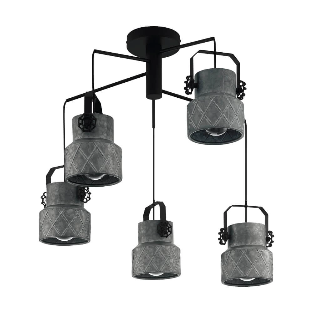 Hanglamp Hilcott zwart