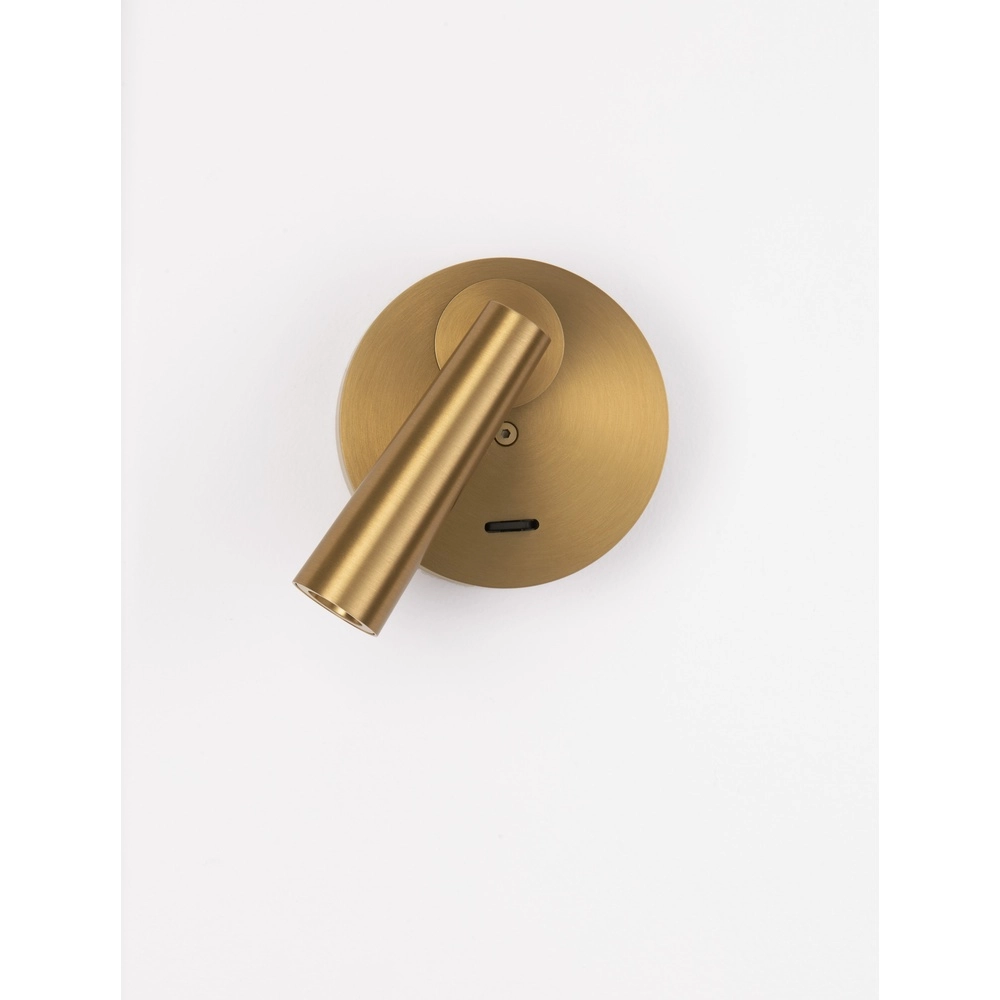 Bedlampje Tico goud Lyora 5212017473189