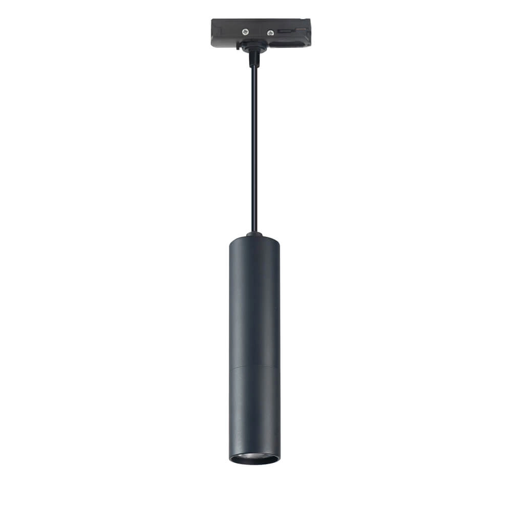 1-fase pendel Trend zwart - 35mm GU10