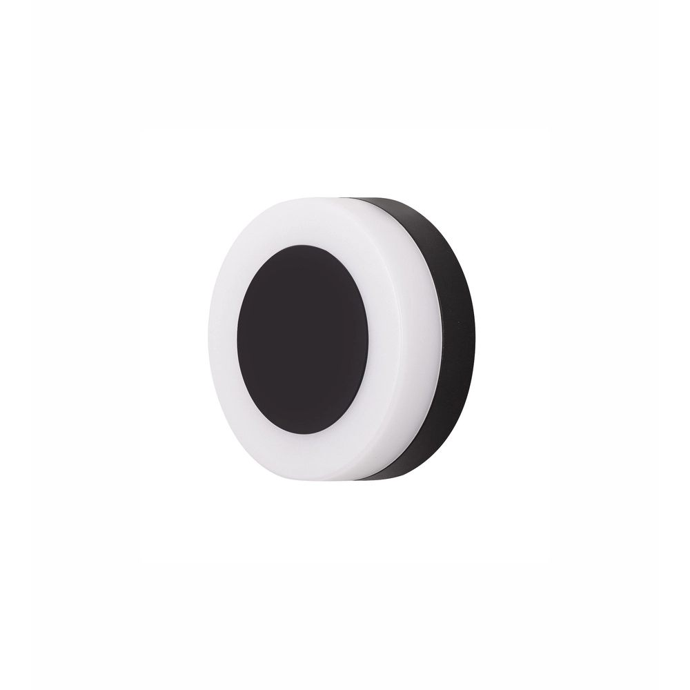 Ronde wandlamp Tune zwart Lyora 5212017417046