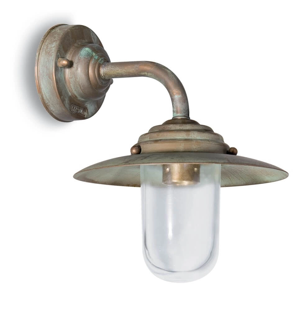 Messing wandlamp Chalet S