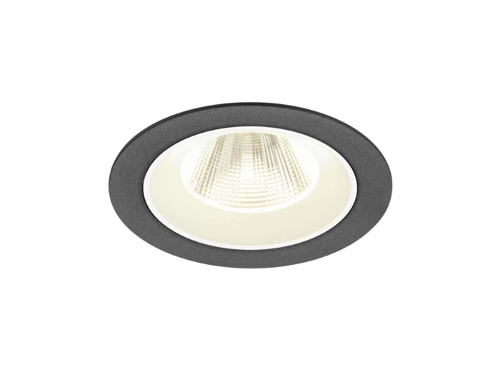 Inbouwspot Numinos M zwart/wit 4000K - 20gr SLV 4024163311229