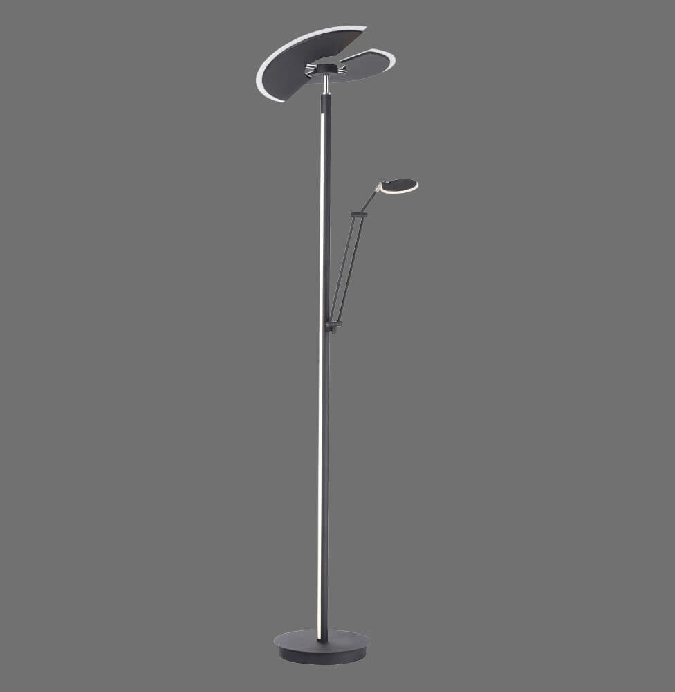 Vloerlamp Pure Mutil antraciet Paul Neuhaus 4012248364345