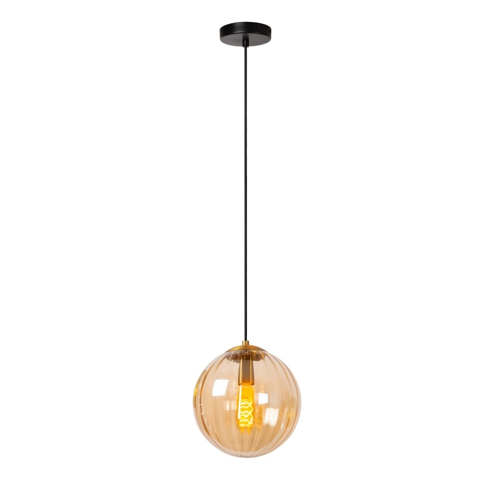 Hanglamp Monsaraz Ø 25cm amber glas