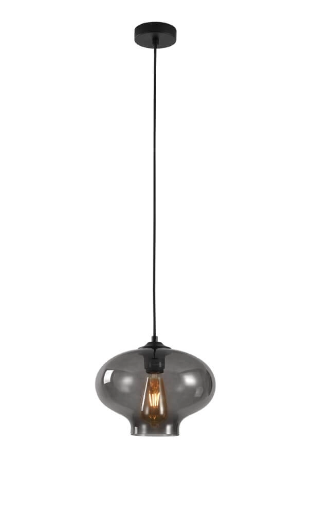 Hanglamp Toronto smoke glas