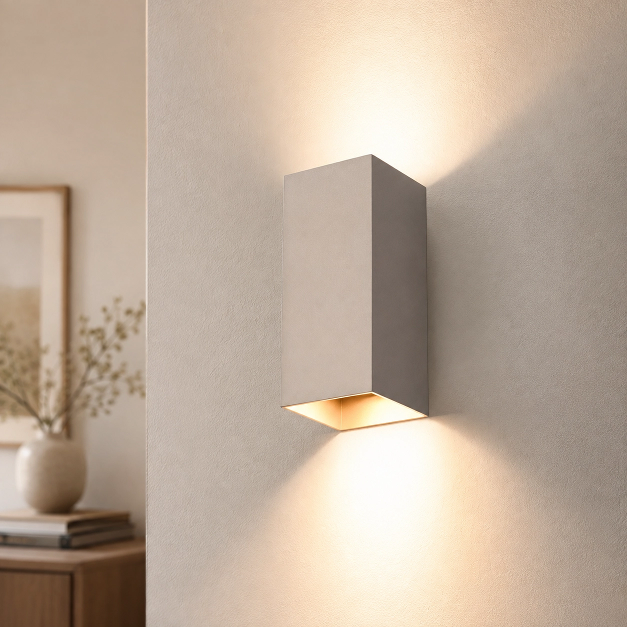 Wandlamp Dante champagne