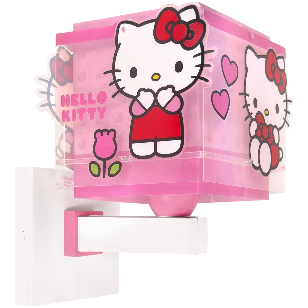 Wandlamp Hello Kitty roze