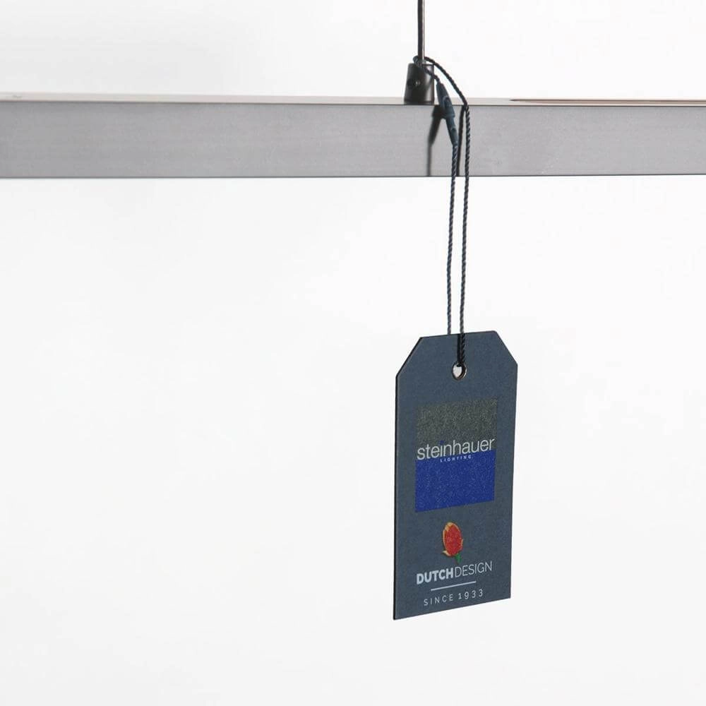 Design hanglamp Bande 114cm grijs Steinhauer 8712746175806