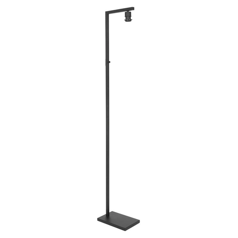 Vloerlamp Vidrio zwart met amber glas Steinhauer 8712746173741