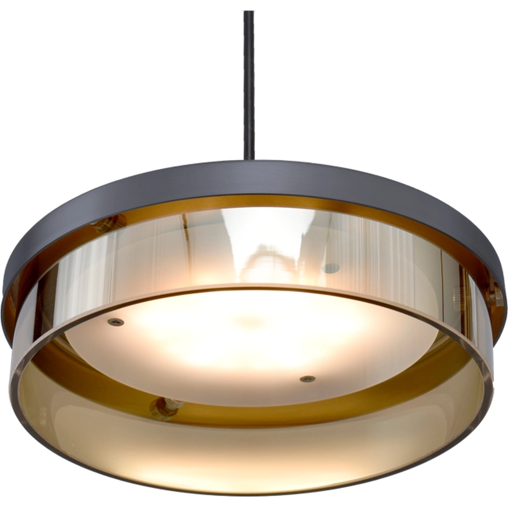 3-lichts hanglamp Imperia Ø 35cm zwart nikkel Masterlight 8718121348780